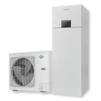   Cascade HeatStar All-In-One hőszivattyú 12kW, 185 literes beépített HMV tárolóval CRS-CQ12PdG/NhH2-M