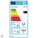 Totya Éden 21 Vízteres kandalló 21kW felső füstcső kivezetéssel