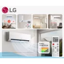 LG EZ09CSS Silence Special klímaberendezés 2,5 kW névleges hűtőteljesítménnyel, oldalfali split kivitel, beltéri és kültéri egységgel, R32 hűtőközeggel