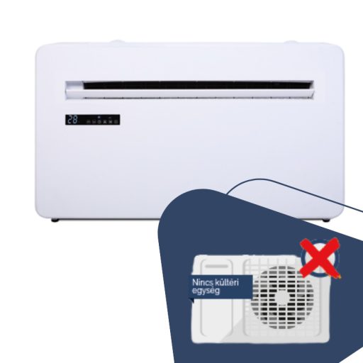 Fisher FCFI-120GE4-R monoblokkos parapet klímaberendezés 3.5 kW, R290