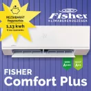 Fisher Comfort Plus FSAIF-CP-121AE3 / FSOAIF-CP-121AE3 oldalfali split klíma 3.5 kW