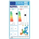 Korel Forward KSAF-12DCE 3,5kW hűtő-fűtő split klíma, beépített WIFI, R32