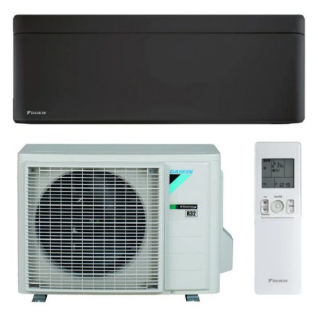 Daikin Stylish Black FTXA20BB-RXA20A oldalfali split klíma szett 2 kW, matt fekete