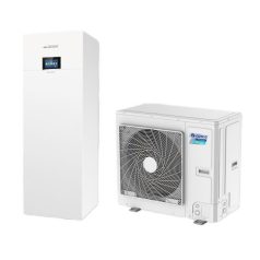   Gree Versati III All-in-One GRS-CQ12PdG/NhH2-M split rendszerű hőszivattyú 11,9kW, 3 fázisú, beépített 185 literes HMV tárolóval, R32