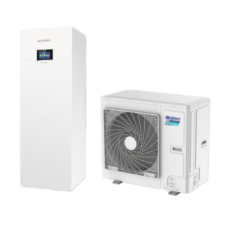 Gree Versati III All-in-One GRS-CQ14PdG/NhH2-M split rendszerű hőszivattyú 13,9kW, 3 fázisú, beépített 185 literes HMV tárolóval, R32