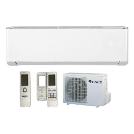 Gree Amber UV GWH09YCXB-K6DNA1C inverteres oldalfali split klíma 2,7kW, WiFi, I-Feel, fűtésre optimalizált (-25°C)