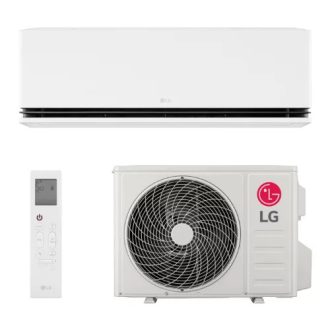 LG S1 Deluxe oldalfali split klíma 3,5kW (H12S1D)