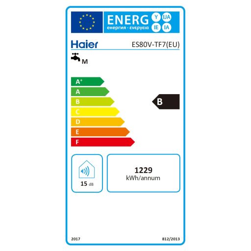 Haier Prémium 80 literes szögletes villanybojler ES80V-TF7