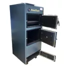 HeizTech MSBM 18kW vegyestüzelésű lemezkazán, huzatszabályzóval és hamutálcával (10720324)