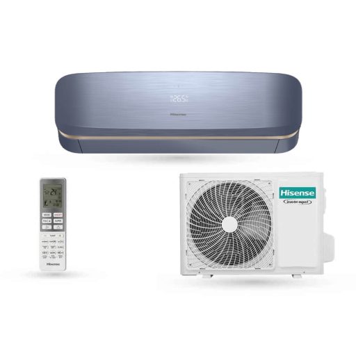 Hisense Fresh Air 3,5kW oldalfali split klíma, kék (QJ35XJ3B)