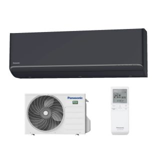   Panasonic XZ-H Etherea KIT-XZ25-ZKE-H Antracitszürke oldalfali split klíma 2,5kW A+++/A+++, WiFi, Aero Wings, Nanoe-X MK2 szűrővel