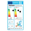 Maxon Eco MXI-12HE013i/MXO-12HE013i 3,2kW oldalfali split klíma, beépített WiFi