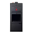 MSS Aqua Premium 30 vízteres fatüzelésű kályha (30 kW - acéllemez)