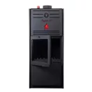 MSS Aqua Premium 30 vízteres fatüzelésű kályha (30 kW - acéllemez)