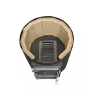 MSS FM INOX 120 fatüzelésű acél vízmelegítő - 120 literes rozsdamentes tartállyal / 7,5 kW-os tűztérrel