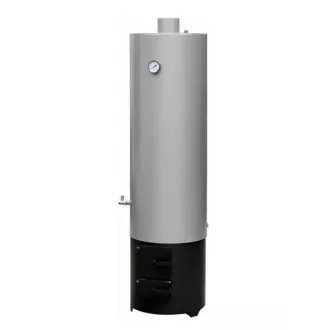   MSS FM 120 fatüzelésű acél vízmelegítő - 120 literes tartállyal / 7,5 kW-os tűztérrel