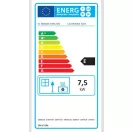 MSS FM 120 fatüzelésű acél vízmelegítő - 120 literes tartállyal / 7,5 kW-os tűztérrel