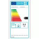 MSS FM INOX 90 fatüzelésű acél vízmelegítő - 90 literes rozsdamentes tartállyal / 5,5 kW-os tűztérrel