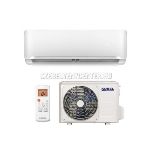 Korel Optimus Plus KMA32-24FNX-G/KMA32-24FN8-G, R32 WiFi modullal, split klíma, oldalfali szett 7 kW csepptálca és karterfűtéssel