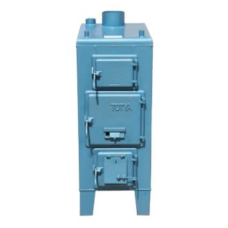   Totya VR 38 B 38kW vízrostélyos vegyestüzelésű kazán + auto. huzatszabályzóval, szigetelés nélkül