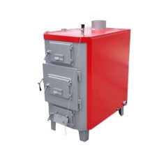   Totya Titán 5, 78kW (fa-farönk) vegyestüzelésű kazán, + auto. huzatszabályzóval, szigeteléssel, zárt fűtéskör
