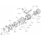 Elpumps JPV 1300 INOX önfelszívó kerti szivattyú
