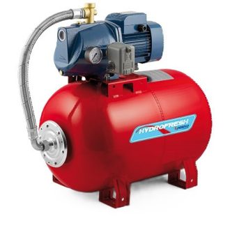   Pedrollo Hydrofresh JSWm 2CX-24 CL kis vízellátó rendszer, önfelszívó szivattyúval, hidrofor tartállyal