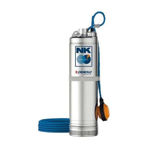 Pedrollo NKm 4/6 GE többlépcsős elektromos merülőszivattyú, úszókapcsolóval 48SN2155A1U