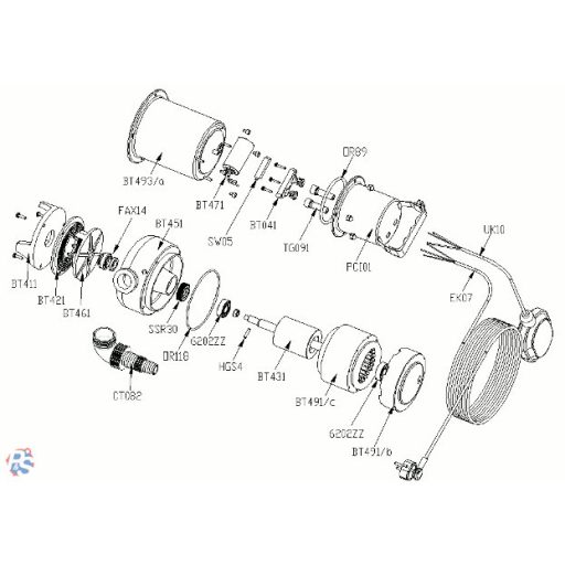 Elpumps BT 4877 K darabolós szennyvíz szivattyú