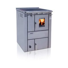   Senko C-20 (25  kW) tűzhely központi fűtéshez sütő nélkül, inox (Sparhelt)