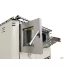 Senko C-35 (35 kW) tűzhely központi fűtéshez sütővel, inox (Sparhelt)