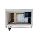 Senko SG-90 (8,6 kW) klasszikus tűzhely, inox (Sparhelt) J/B