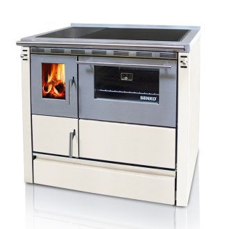   Senko SG-90 (8,6 kW) klasszikus tűzhely, krém (Sparhelt) J/B