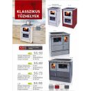 Senko SG-75 (8,1 kW) klasszikus tűzhely, inox (Sparhelt) J/B