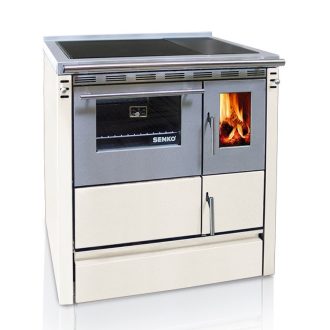   Senko SG-75 (8,1 kW) klasszikus tűzhely, krém (Sparhelt) J/B