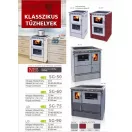 Senko SG-75 (8,1 kW) klasszikus tűzhely, krém (Sparhelt) J/B