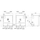 Senko SG-75 (8,1 kW) klasszikus tűzhely, bordó (Sparhelt) J/B