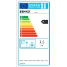 Senko SG-60 (7,5 kW) klasszikus tűzhely, antracit (Sparhelt)