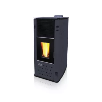   Senko P-10 Air, pellet tüzelésű kandalló 10 kW (PC7 antracit szürke)