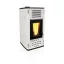 Senko P-12 Water+Air Modern, pellet tüzelésű kandalló központi fűtéshez 13 kW (PC3 krém)