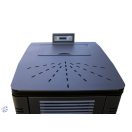 Senko P-12 Water+Air Modern, pellet tüzelésű kandalló központi fűtéshez 13 kW (PC2 bordó)