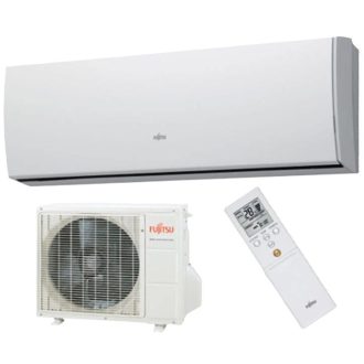   Fujitsu ASYG09LUCA / AOYG09LUCB Slim Design, split klíma, oldalfali szett 2,5 kW