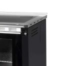 Senko C-35 Premium (35 kW) tűzhely központi fűtéshez sütővel, fekete (Sparhelt) Jobb/Bal