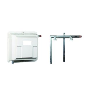   Borsfém BF-2 fali gázóraszekrény alsó-oldalsó, kilépő oldal réz 22mm