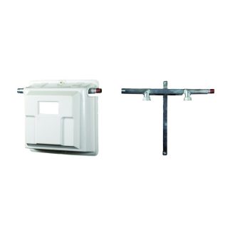   Borsfém BF-2 fali gázóraszekrény oldalsó-oldalsó, kilépő oldal réz 22mm