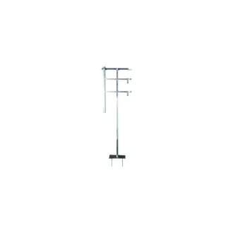   Borsfém MU bilincses gázóraszekrény alépítmény, 5/4"-os védőcsővel 1500mm, KT-2B-hez