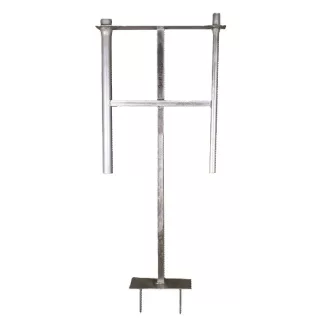   Borsfém M gázóraszekrény alépítmény, 5/4"-1"-os védőcsővel 1200mm, KT-2B-hez