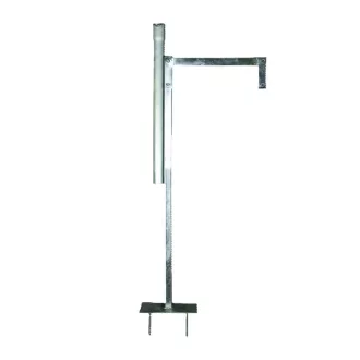   Borsfém Variant U vasas gázóraszekrény alépítmény, 5/4"-os védőcsővel 1200mm