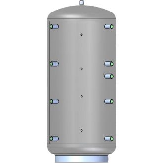   Cosmo CPUOW800 / CPUSZIG800 800 literes fűtési puffer tároló szigeteléssel hőcserélő nélküli kivitel