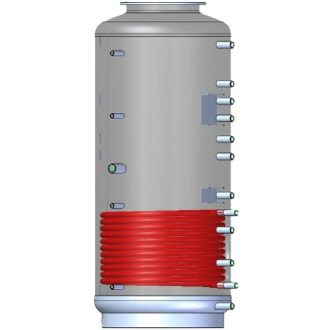   Cosmo CPUMW500 / CPUSZIG1500 500 literes fűtési puffer tároló szigeteléssel 1 hőcserélővel